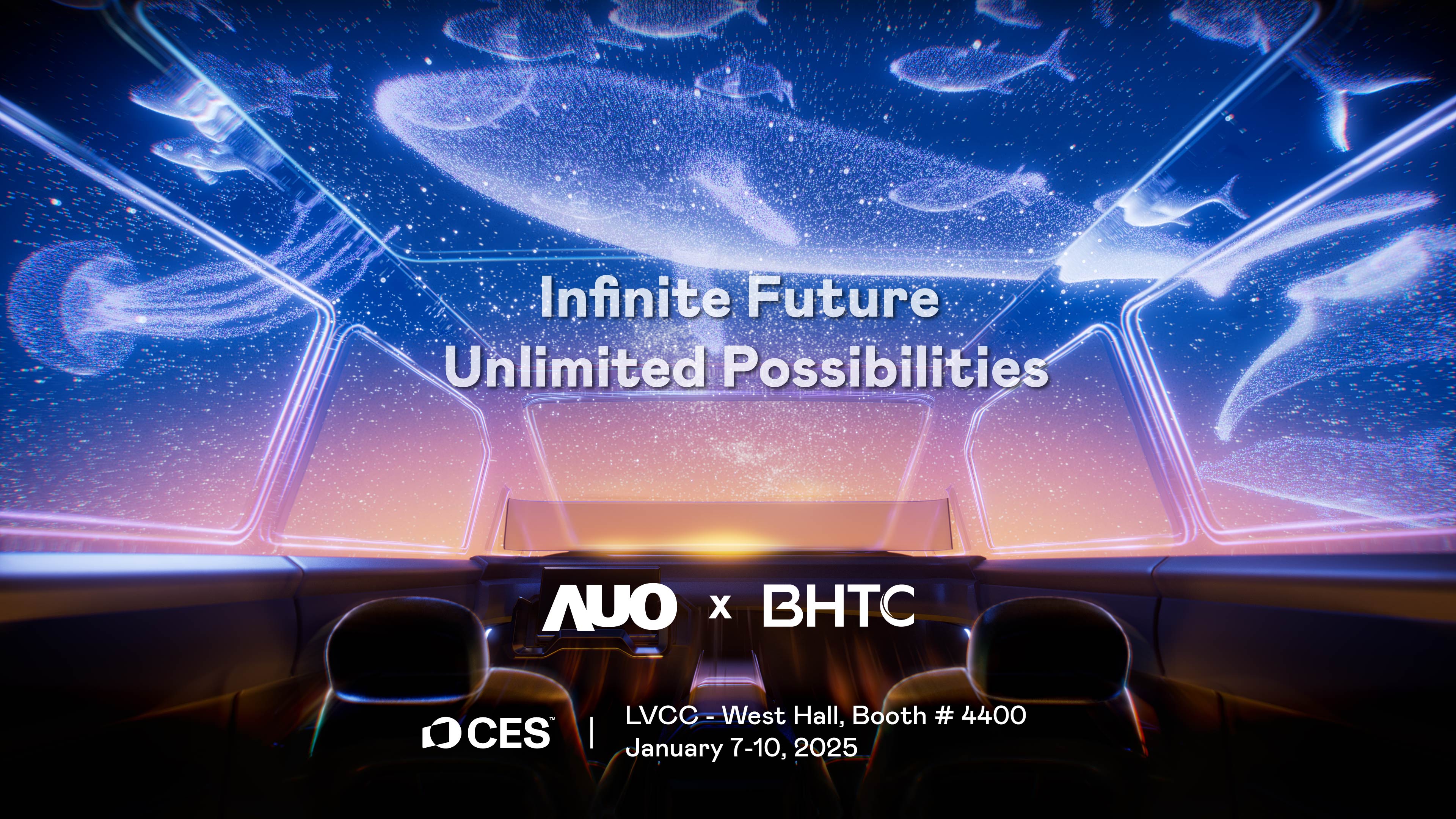 jinnian金年会以Infinite Future, Unlimited Possibilies为主题，联合BHTC于CES 2025扩大规模展出