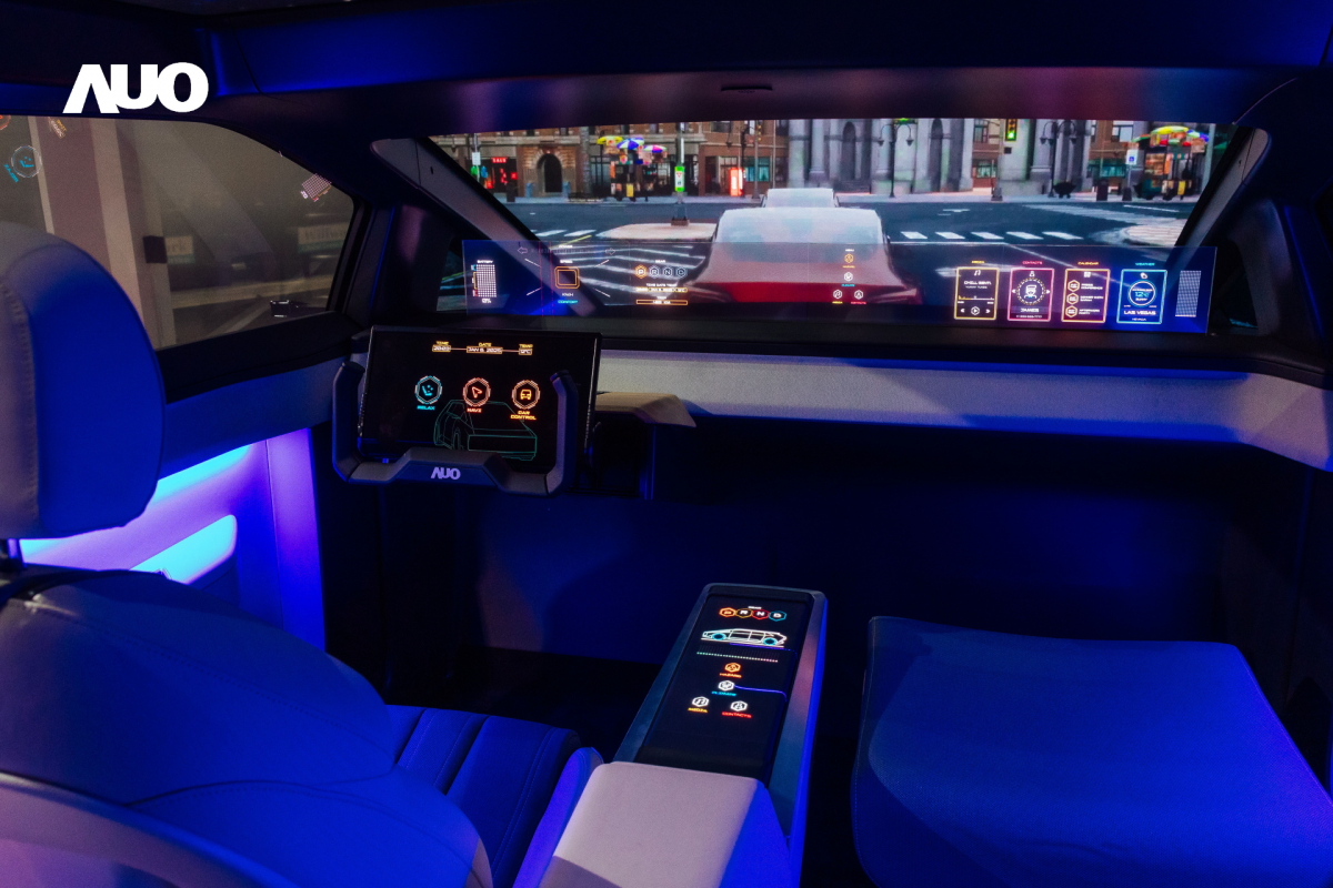 「友達智慧座艙2025」以使用者體驗為核心，運用Micro LED顯示科技為基礎搭配AI創新應用，打造沉浸、互動的座艙體驗，獲得台灣精品銀質獎