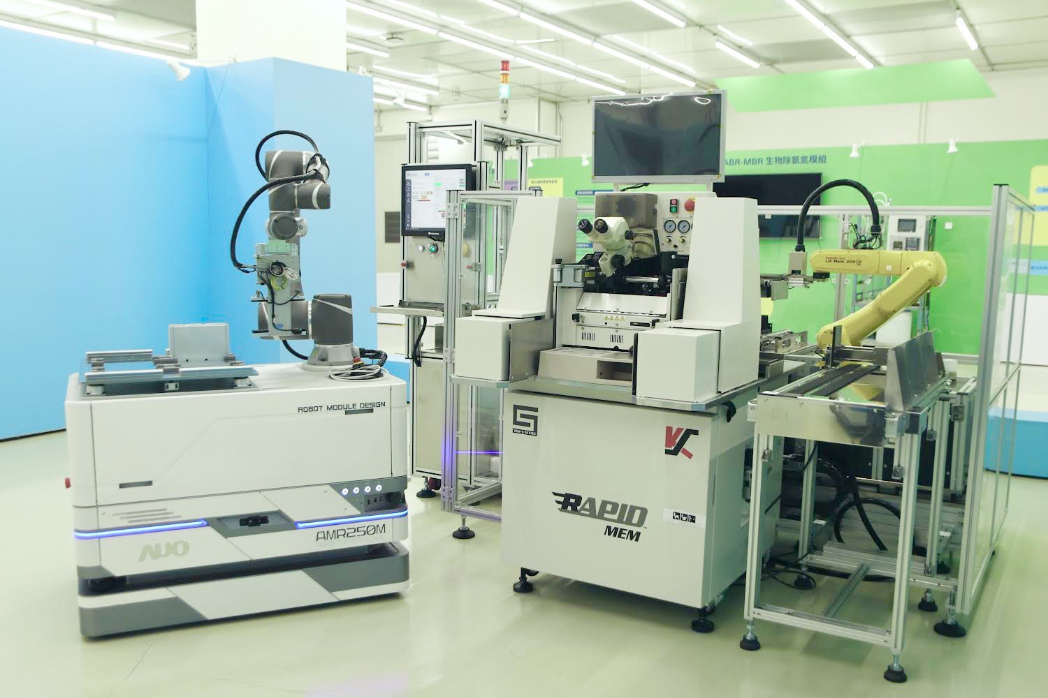 友達數位攜手半導體設備大廠K&S及夥伴樂宇精密，針對半導體封裝場域痛點，提供iAMHS一站式解決方案，創造產能提升至少10%的效益